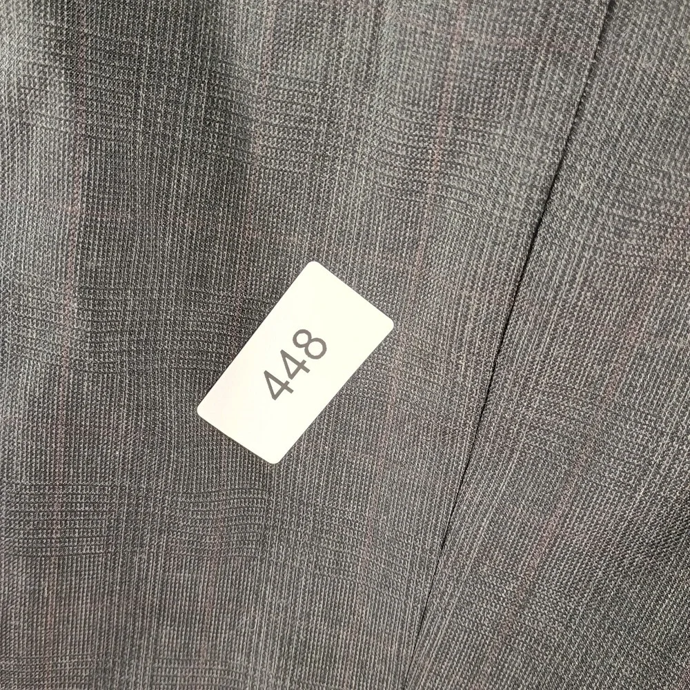 Hart Schaffner Marx Blazer Men 48L 100% Virgin Wool Black Pocket Softly Tailored